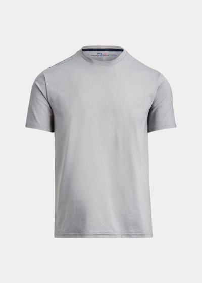 Playeras Ralph Lauren Hombre Grises - Performance Jersey - XOQGC5149